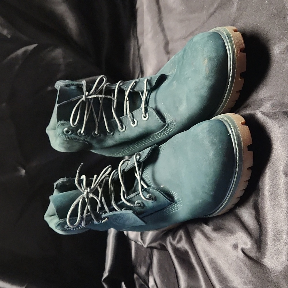 Mens Hunter Green Timberland Boots